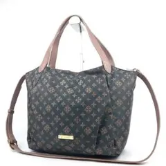 russet ラシット トートバッグ 2Way モノグラム 着脱ポーチ付き 総柄