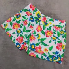 ルコックスポルティフ ゴルフ ショートパンツ 花柄 S