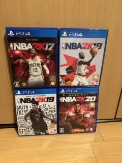NBA2K 4本セット PS4 17.18.19.20