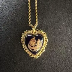 Limoges Castel ハート ネックレス ゴールドカラーのサムネイル