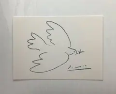 パブロ・ピカソ PABLO PICASSO 　平和のハト 　ポストカードのサムネイル