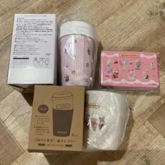 シルバニアファミリー　ノベルティセット　タンブラー　缶ケース　ステンレス