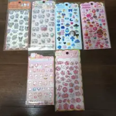 ぷくっとシール ドロップシール 6枚セット