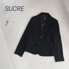 SUCRE　ブラックフォーマルジャケット　冠婚葬祭　長袖
