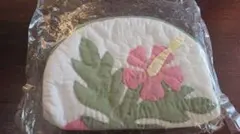 ハワイアンキルトのポーチ