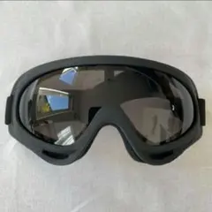 ゴーグル◆バイク◆スキー◆スノボ◆ブラック◆クリアレンズ◆グレー
