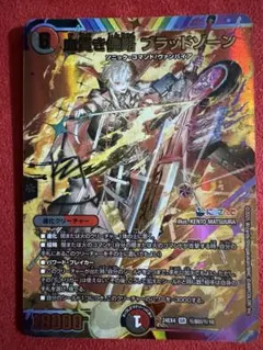 血貴き侵略 ブラッドゾーン サイン シークレット にじさんじ 葛葉 1枚