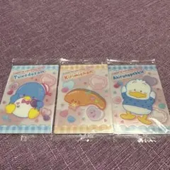 サンリオウエハースカード3枚　KIRIMIちゃん　あひるのペックルタキシードサム