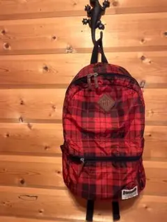 リュック チェック柄