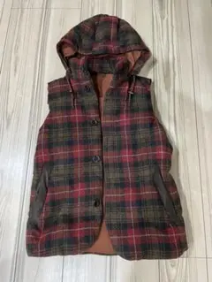 コムサ　メン　パーカーベスト