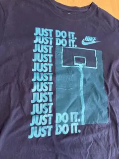 【海外古着】NIKE Tシャツ　Lサイズ　ネイビー