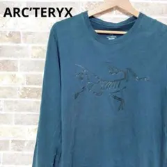 ARC’TERYX ロングスリーブ Tシャツ ロゴ 長袖 カットソー 緑のサムネイル