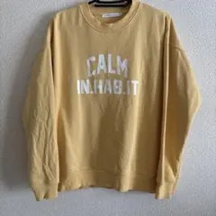 AMERICAN HOLIC イエロースウェット M