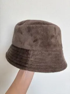 カシラ　ブラウン バケットハット