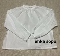 ehka sopo フリル襟　長袖ブラウスのサムネイル