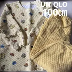 UNIQLO セサミストリートキルトパジャマ100㎝