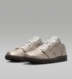 Nike Air Jordan 1 Low メタリックゴールド