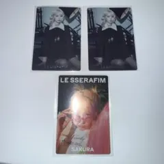 LE SSERAFIM サクラ ウエハースカード セット