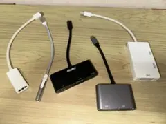 k*0様 HDMI USB-Cアダプタ（３つ）＋ Mini Displayアダプ