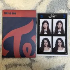 TWICE THIS IS FOR IN JAPAN 証明写真ステッカー ツウィ