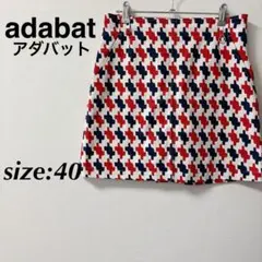 adabat アダバット ゴルフウェア ゴルフスカート 総柄のサムネイル