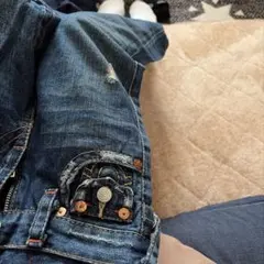 True Religion デニム・ジーンズ ダークブルー