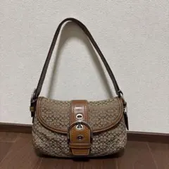 Coach Signature Soho Flap Shoulder Bag
