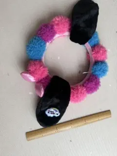 USJ スヌーピーポンポン付きカチューシャ