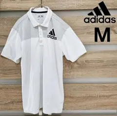 adidas（アディダス）半袖ポロシャツ Mサイズ ホワイトのサムネイル