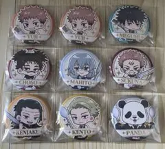 【美品】呪術廻戦　スイーツパラダイス　スイパラ　缶バッジ　９点セット