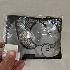 Anita Silk 象　デザイン ポーチ　タイ　土産