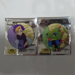 デジモンビートブレイク 缶バッジ 冬和服 トモロウゲッコーモン