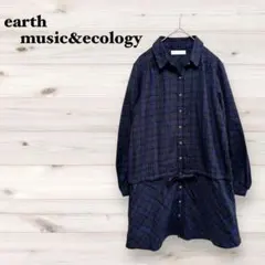 チュニックワンピース チェック柄シャツワンピース フェミニン ガーリー ブラウス