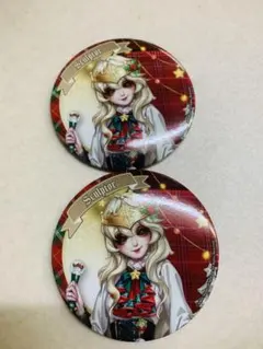 第五人格75mm缶バッジ スイパラ　バトラーズカフェ　コラボ　彫刻師　ガラテア