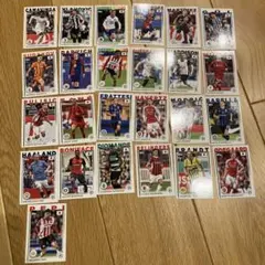 topps サッカー トレーディングカード 25枚セット