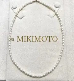 極美品】ミキモト パール ブレスレット 現行クラスプ Mチャーム 付属品