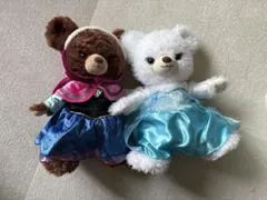 【ディズニーストア】ユニベアシティ　アナと雪の女王 ぬいぐるみセット