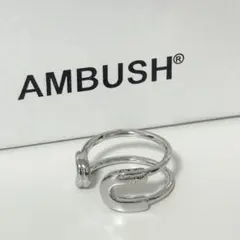 19号 AMBUSH リング アーチリング 指輪 - メルカリ