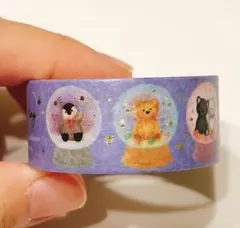 マスキングテープ　スノードーム