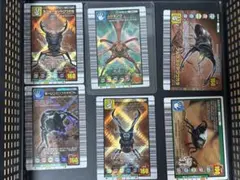 ムシキング 6枚セット(No000初代ムシキング等)