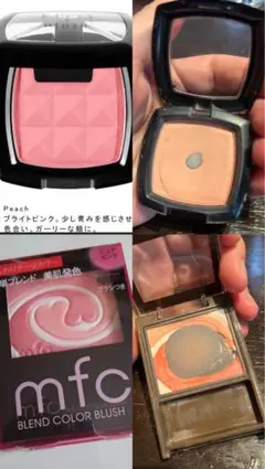 人気ブランド✨チークまとめ売り✨おまけ付き✨ピンク系チーク✨2点セット✨