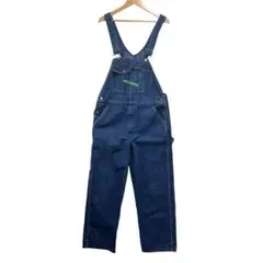 90s KEY デニムオーバーオール メキシコ製 W36L30 メンズL