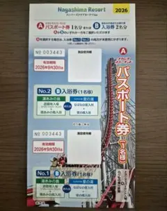 2026年最新】ナガシマスパーランド パスポートの人気アイテム - メルカリ