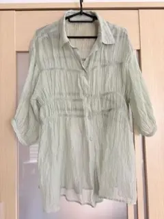 美品！yumiさんtal シアーブラウス L