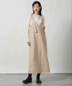 LAKOLE ツイードジャンパースカート