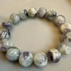 エンジェルフェザーフローライト天然石ブレスレット