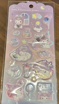 【新品未使用】クロミジュエルマシュマロステッカーズ シール