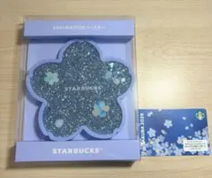 値下【Starbucks】SAKURA2026コースターエアリーブルー&カード青