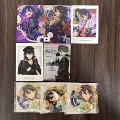あんスタ　朔間零　盛放缶バッジ　特典ぱしゃっつ　With thanX カード
