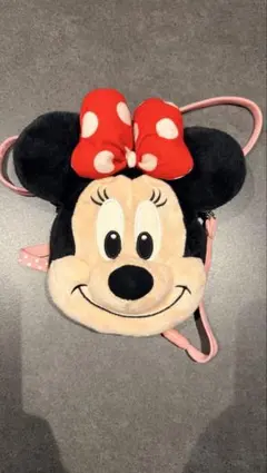 ディズニー　ミニーちゃん パスケース TDR　Disney　顔型ポーチ